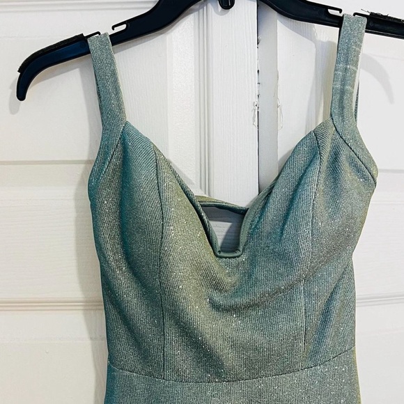 Baby Blue Prom Dress - Picture 5 of 7